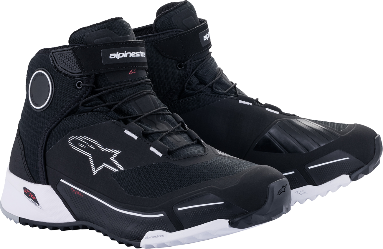 Zapatos ALPINESTARS CR-X Drystar - Negro/Blanco - US 10 2611820110