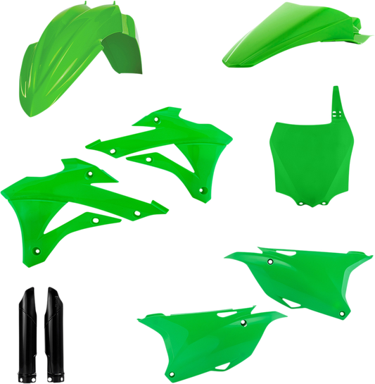 ACERBIS Full Replacement Body Kit - OEM Green/Black 2374117118