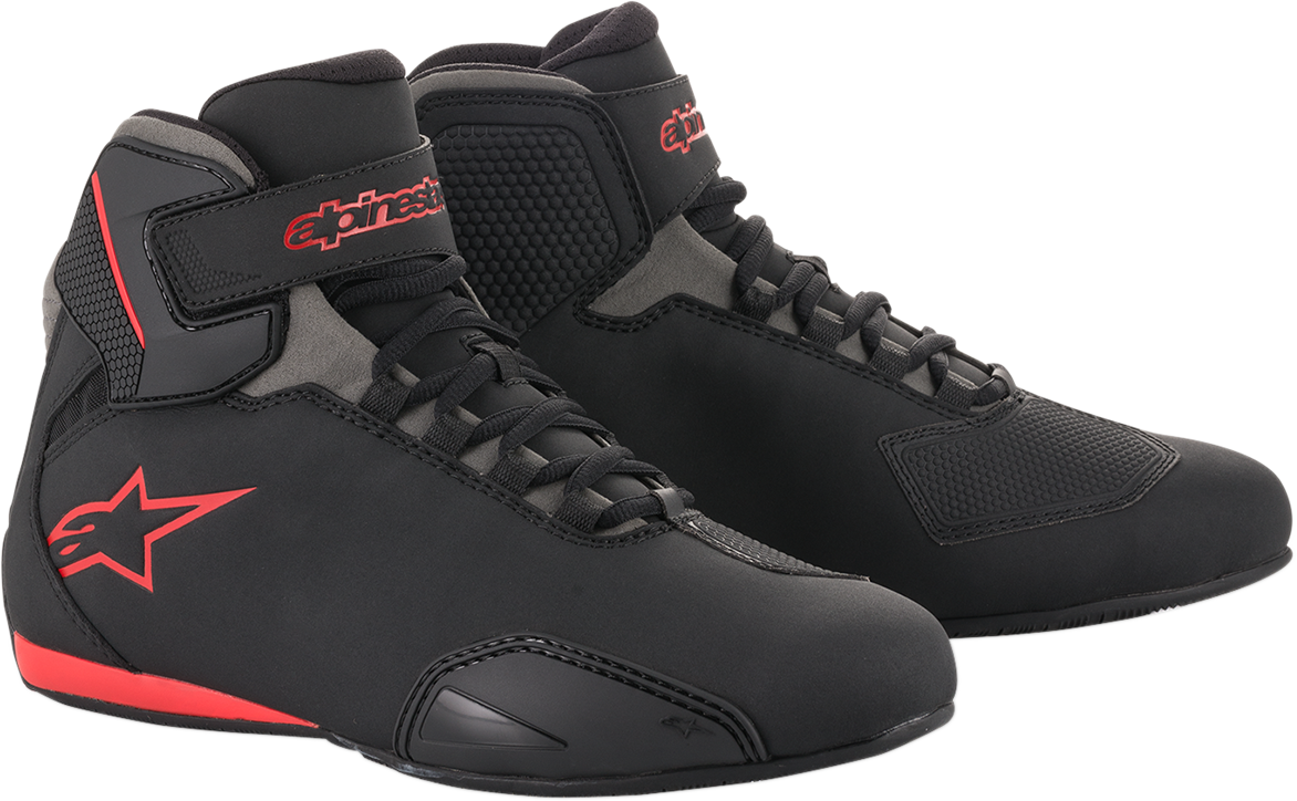 Zapatos ALPINESTARS Sektor - Negro/Gris/Rojo - US 13 251551813113 