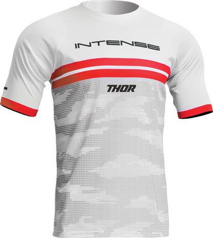 THOR Intense Assist Decoy Jersey - Short-Sleeve - White/Camo - XL 5020-0202