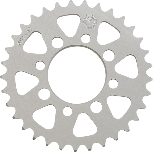 MOOSE RACING Rear Aluminum Sprocket - 33 Tooth - Suzuki 801-33AL