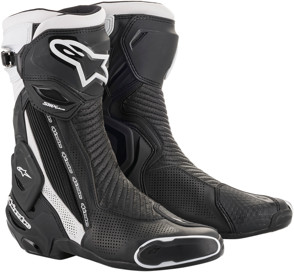 ALPINESTARS SMX+ Vented Boots - Black/White - US 5 / EU 38 2221119-12-38