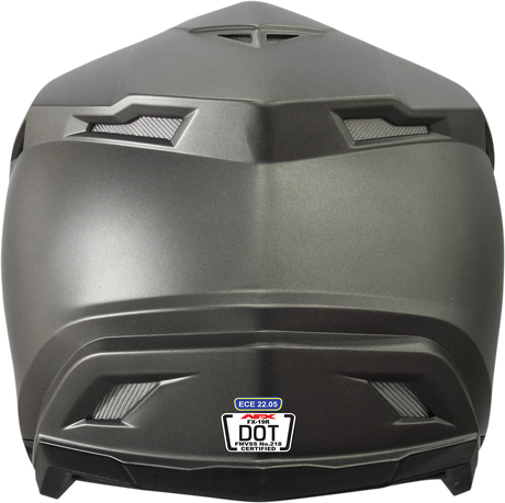 AFX FX-19R Helmet - Frost Gray - Large 0110-7054