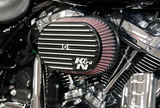 K & N Side Draft Intake Kit - Black RK-3956