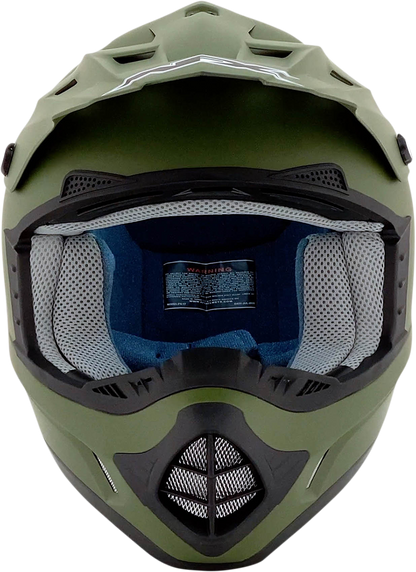 AFX FX-17 Helmet - Flat Olive Drab - Medium 0110-4448