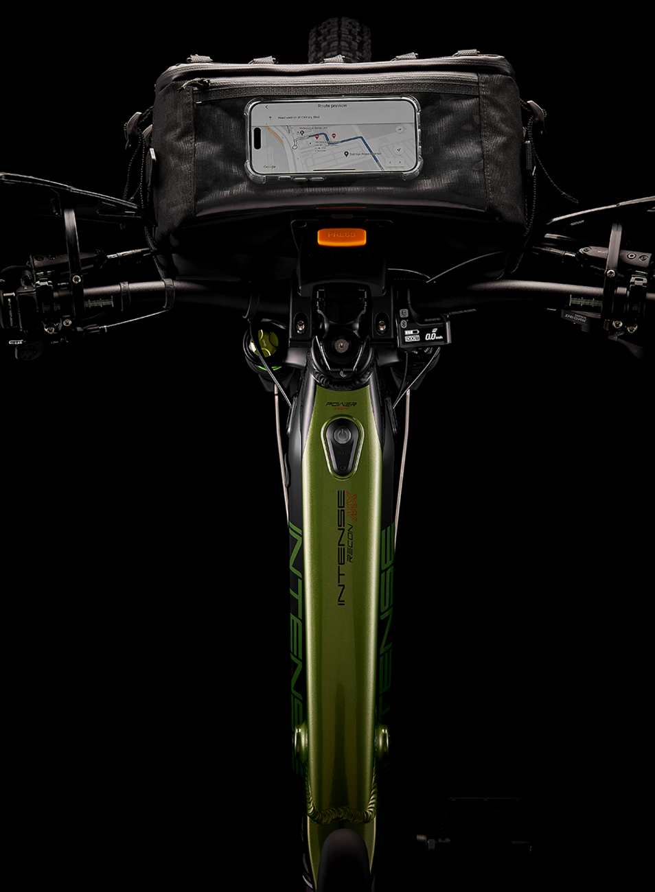 Bicicleta eléctrica de aleación INTENSE Tazer Recon MX - Verde - S/M BCZAE7RECMGRNFJ