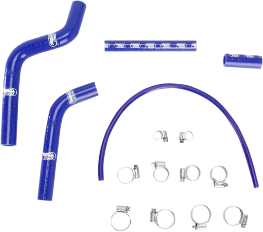 MOOSE RACING Race Fit Radiator Hose Kit - Blue - Yamaha MBU-YAM-30-BL