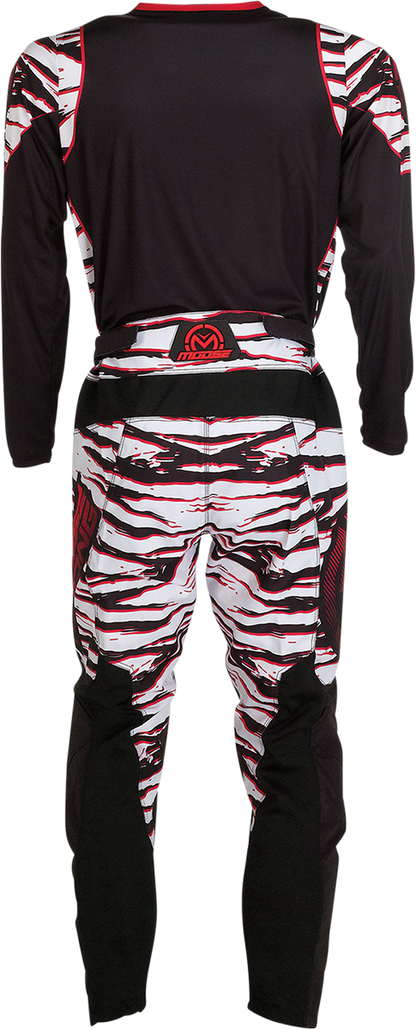 MOOSE RACING Qualifier Jersey - Black/Red - Large 2910-6976