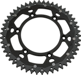 MOOSE RACING Dual Sprocket - Black - 52 Tooth 1210-460-52-10X