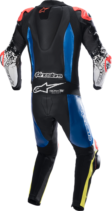 ALPINESTARS GP Tech Suit v4 - Black/Blue/Yellow Fluorescent - US 48 / EU 58 3156822-1075-58