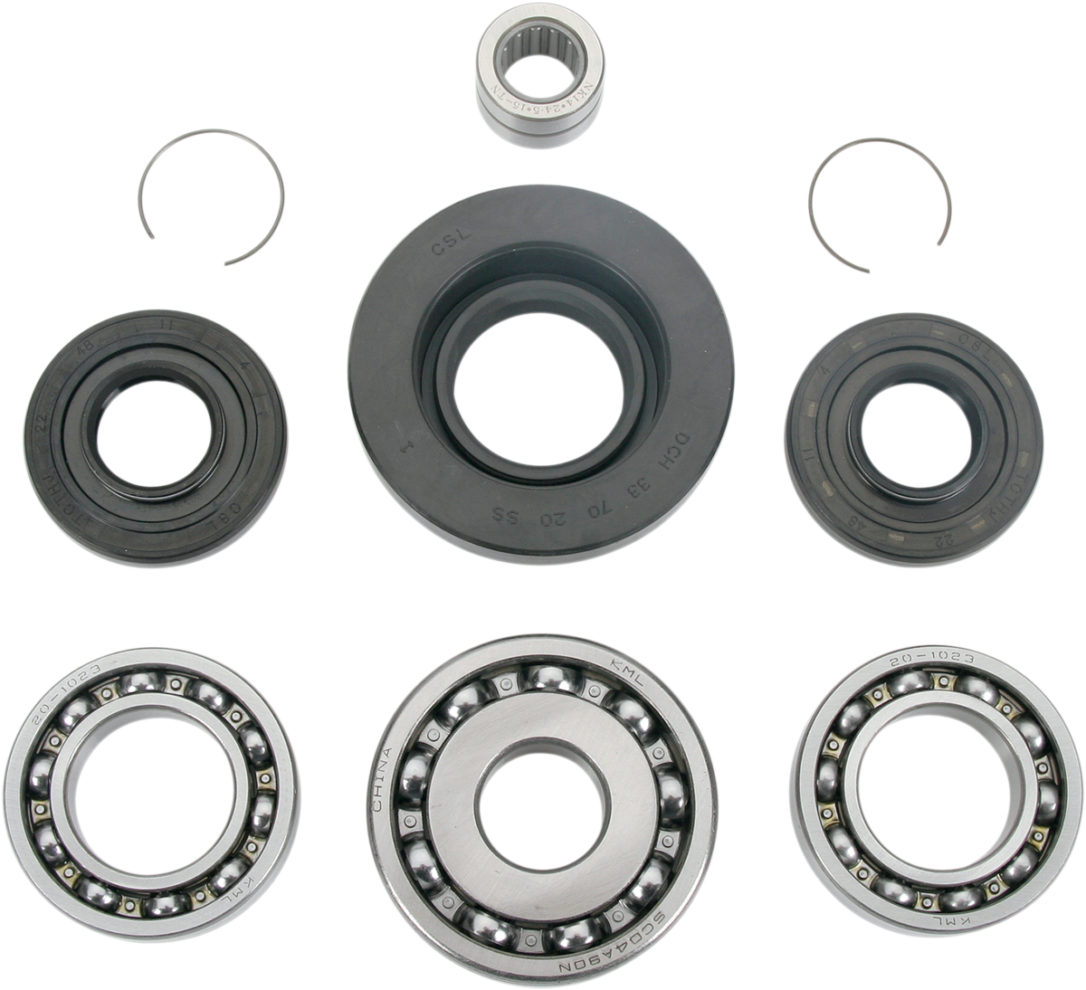 MOOSE RACING Differential Bearing/Seal Kit - Honda - Front 25-2004