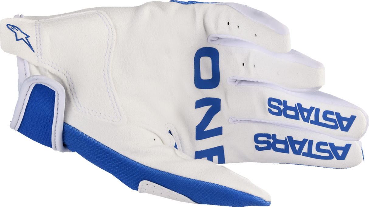 ALPINESTARS Youth Radar Gloves - UCLA Blue/White - Medium 3541823-7262-M