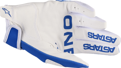 Guantes de radar para jóvenes ALPINESTARS - UCLA azul/blanco - Medianos 3541823-7262-M 