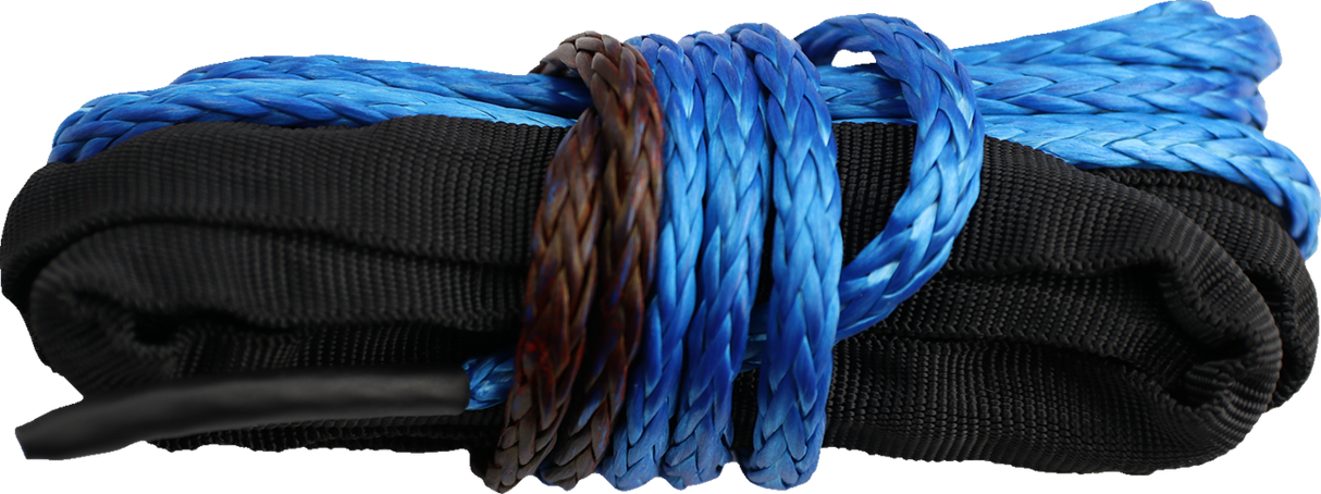 KFI PRODUCTS Winch Rope - Synthetic - Blue - 3/16" X 12' SYN19-B12