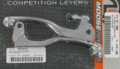 MOOSE RACING Lever Set - Competition - Black 1SGYG12