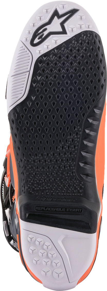 ALPINESTARS Tech 10 Boots - Fluorescent Orange/Cool Gray - US 10 2010020-9040-10