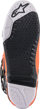 Botas ALPINESTARS Tech 10 - Naranja fluorescente/Gris frío - US 8 2010020-9040-8 