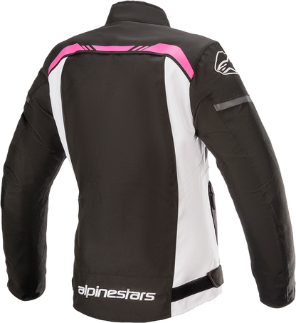 ALPINESTARS Stella T-SPS Jacket - Black/White - Large 3210120-1239-L