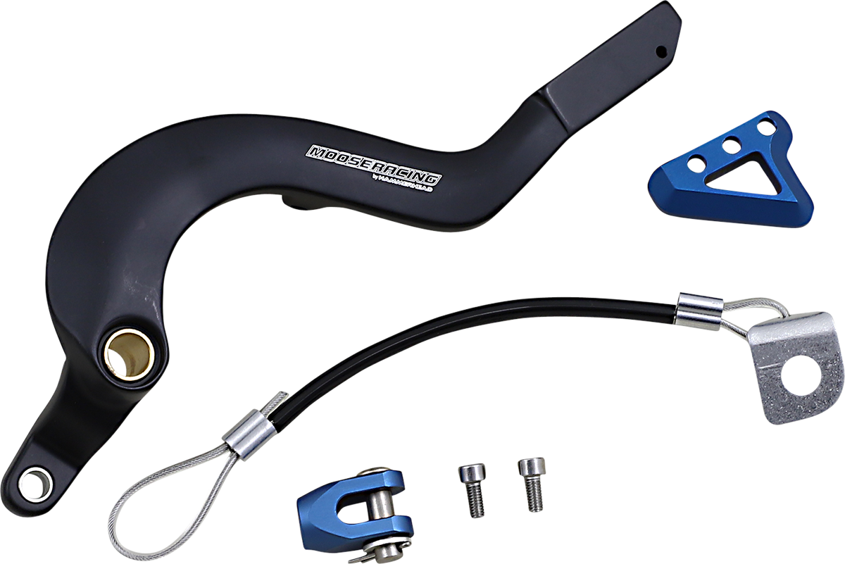 MOOSE RACING Brake Pedal - Blue - Yamaha 82-0224-21-22