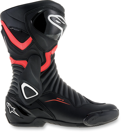 ALPINESTARS SMX-6 v2 Drystar® Boots - Black/Red - US 10.5 / EU 45 2243017-1030-45