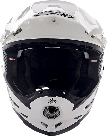 6D ATR-2Y Helmet - Gloss White - Medium 11-5611