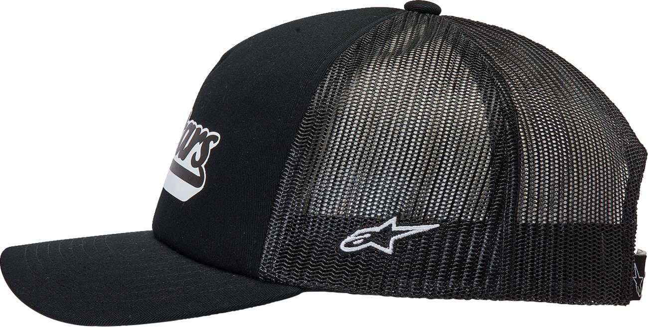 Gorra Trucker ALPINESTARS Delivery - Negro/Negro - Talla única 1213810101010OS 