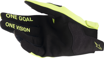 Guantes de radar para jóvenes ALPINESTARS - Amarillo fluo/Negro - XS 3541824-551-XS