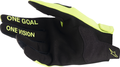 ALPINESTARS Youth Radar Gloves - Fluo Yellow/Black - Small 3541824-551-S