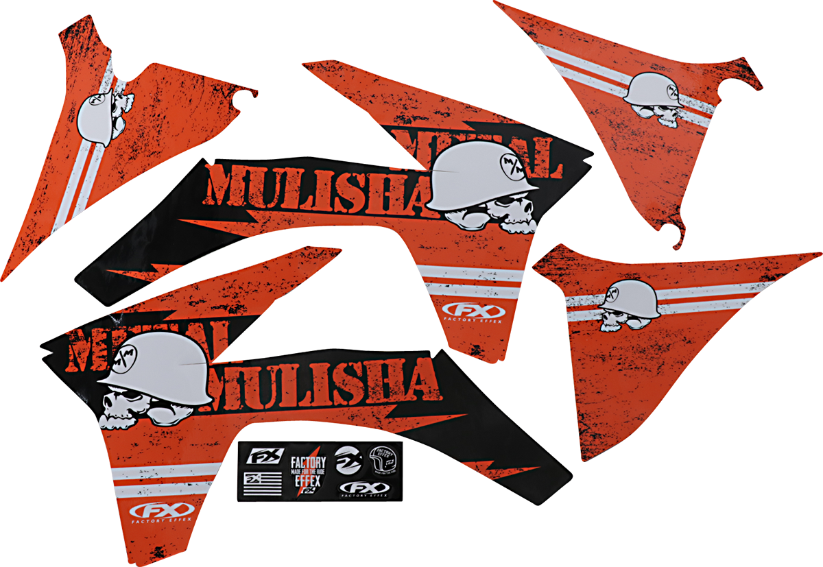 FACTORY EFFEX Metal Mulisha Graphic Kit - KTM 23-11526