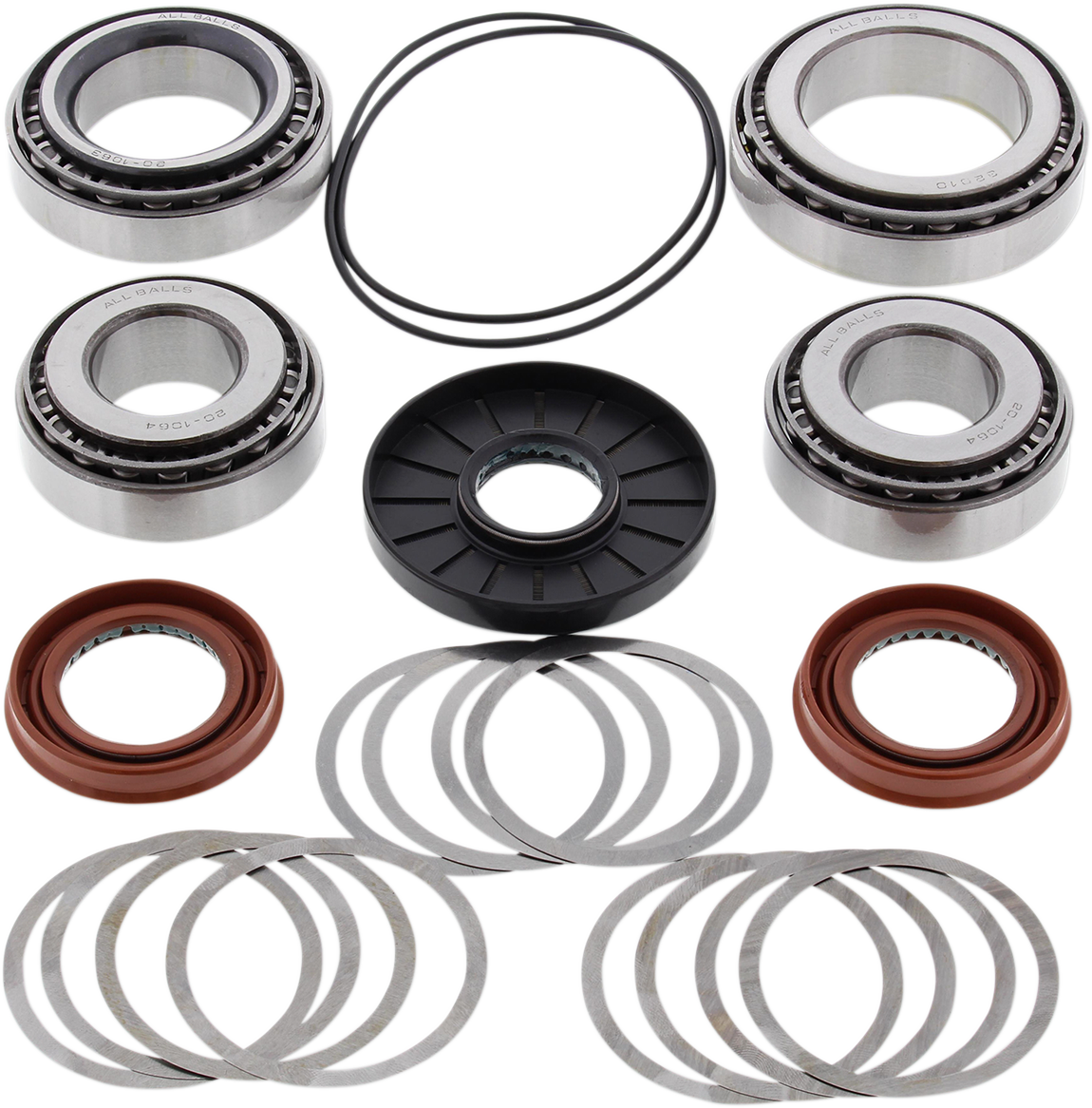 MOOSE RACING Differential Bearing/Seal Kit - Polaris - Rear 25-2083