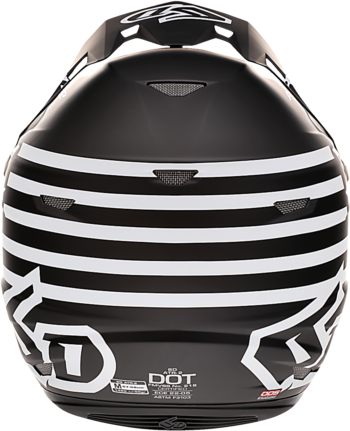 6D ATR-2 Helmet - Tactical - Black - XL 12-3008