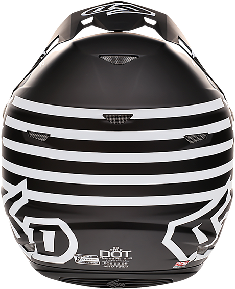 6D ATR-2 Helmet - Tactical - Black - Small 12-3005