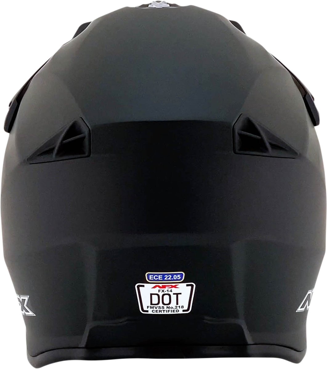 AFX FX-14 Helmet - Matte Black - XS 0110-7027