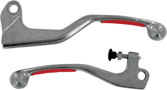 MOOSE RACING Lever Set - Competition - Red 1SGHA83