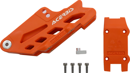 ACERBIS Complete Chain Guide Block - KTM/Gas Gas/Husqvarna/Sherco - Orange 2284560036