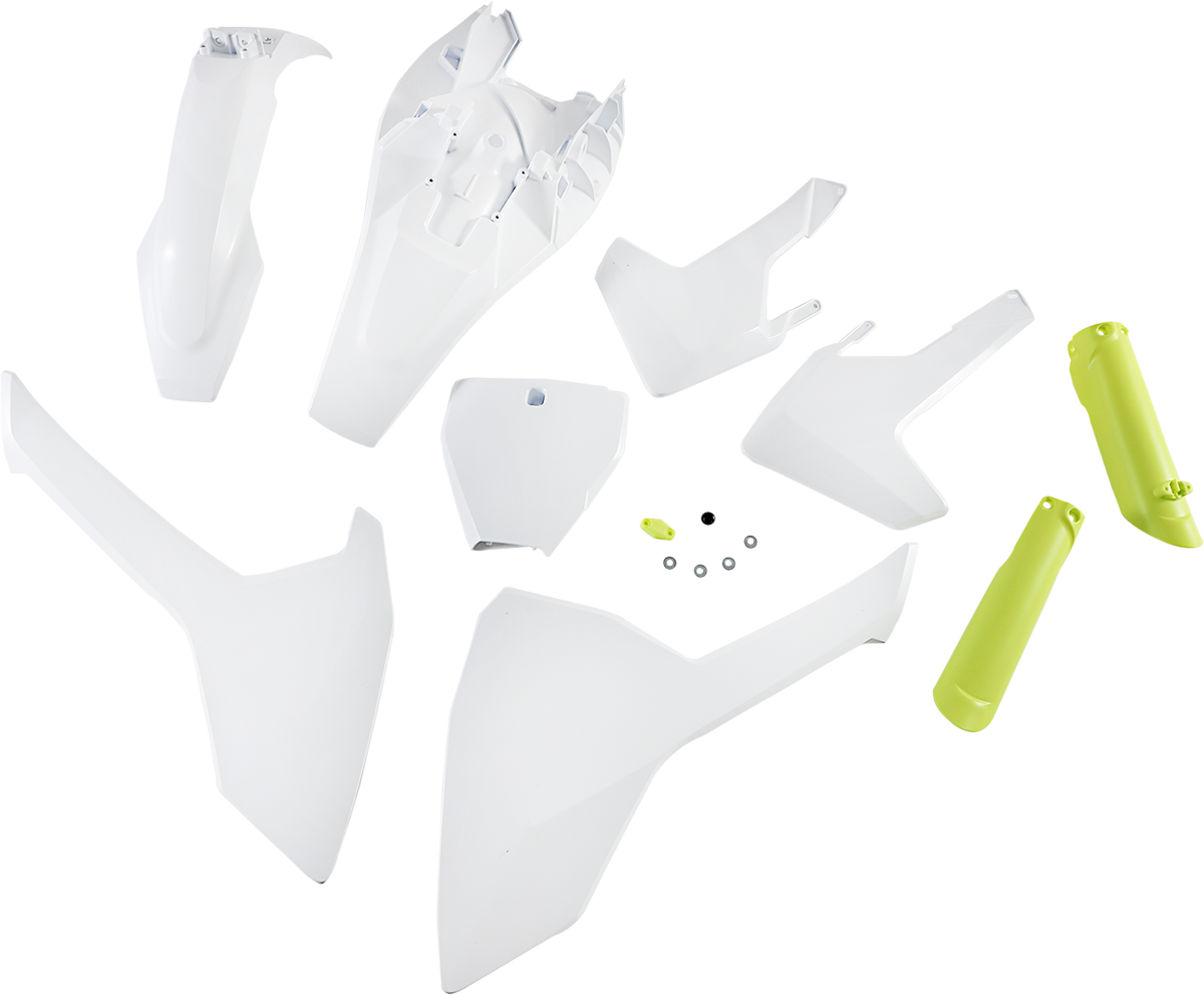 ACERBIS Full Replacement Body Kit - OEM White/Yellow 2686466812