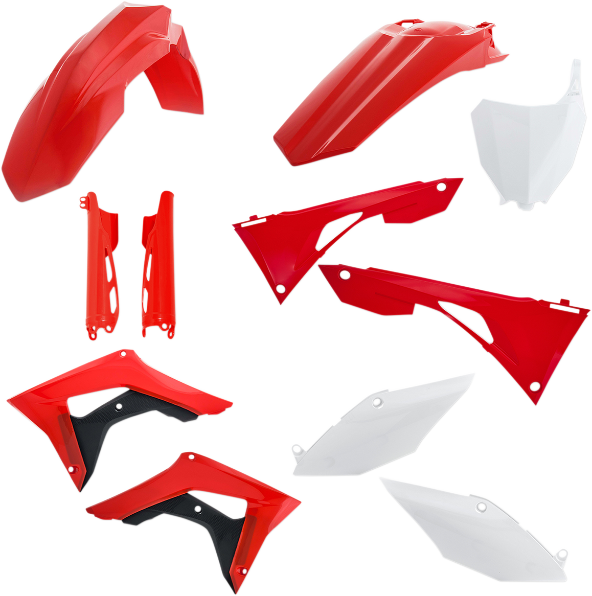 ACERBIS Full Replacement Body Kit - OEM '19 Red/White/Black 2736256345