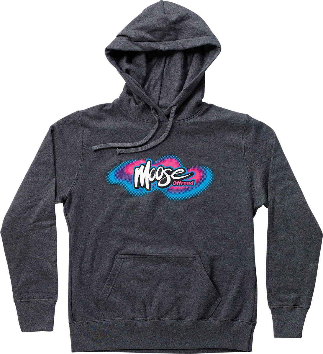 MOOSE RACING Women's Retro Hoodie - Gray - Small 3051-1150