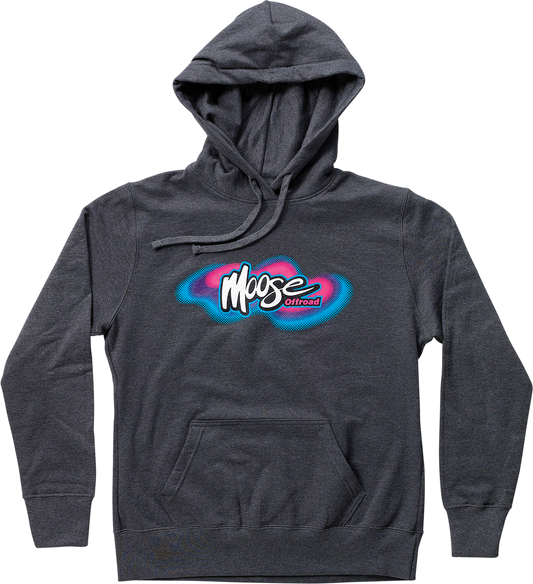 MOOSE RACING Women's Retro Hoodie - Gray - Small 3051-1150