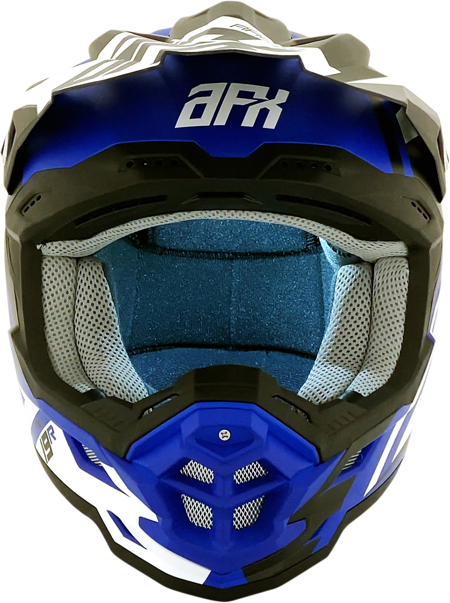 Casco AFX FX-19R - Racing - Azul mate - Mediano 0110-7069 