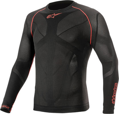 ALPINESTARS Camiseta interior de manga larga Ride Tech v2 Summer - Negro - XL/2XL 4752521-13-XL/2 