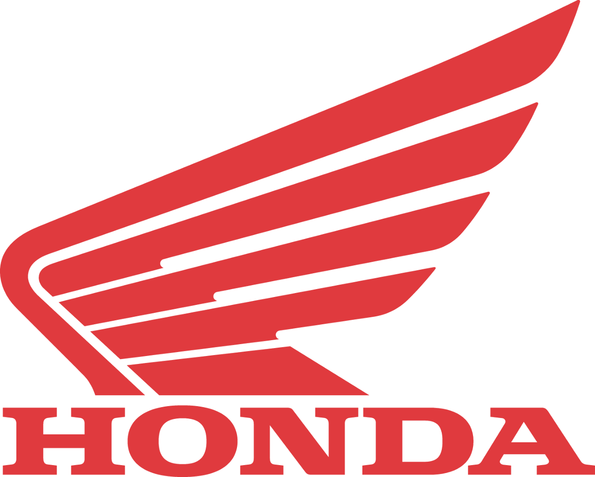FACTORY EFFEX Logo Decals - Honda Wing - Red - 3 Pack 04-2678