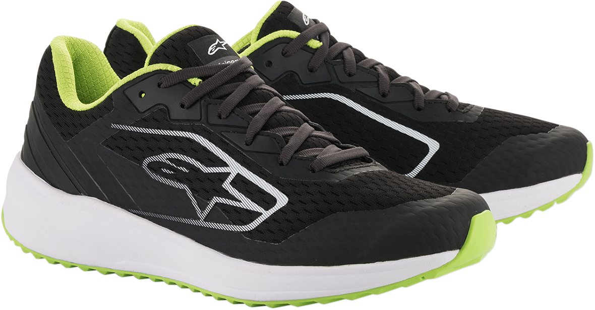 Zapatos ALPINESTARS Meta - Negro/Blanco/Verde - US 10.5 2654520-163-105 