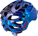 Casco iluminado KALI Child Chakra - Jungle - Azul brillante - XS 221022224 