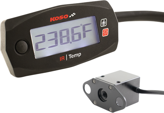 KOSO NORTH AMERICA Medidor infrarrojo de temperatura de neumáticos con sensor MIDE TEMPERATURAS HASTA 302F BA033050