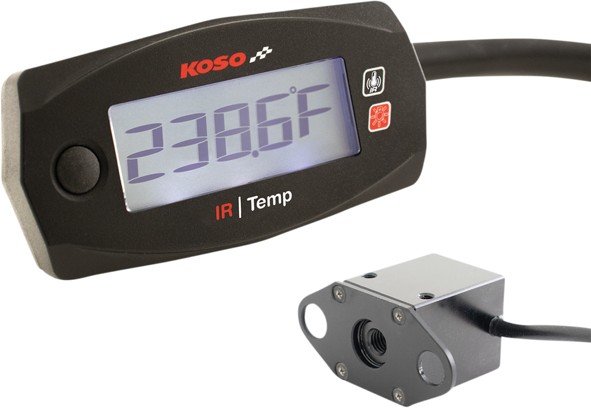 KOSO NORTH AMERICA Medidor infrarrojo de temperatura de neumáticos con sensor MIDE TEMPERATURAS HASTA 302F BA033050