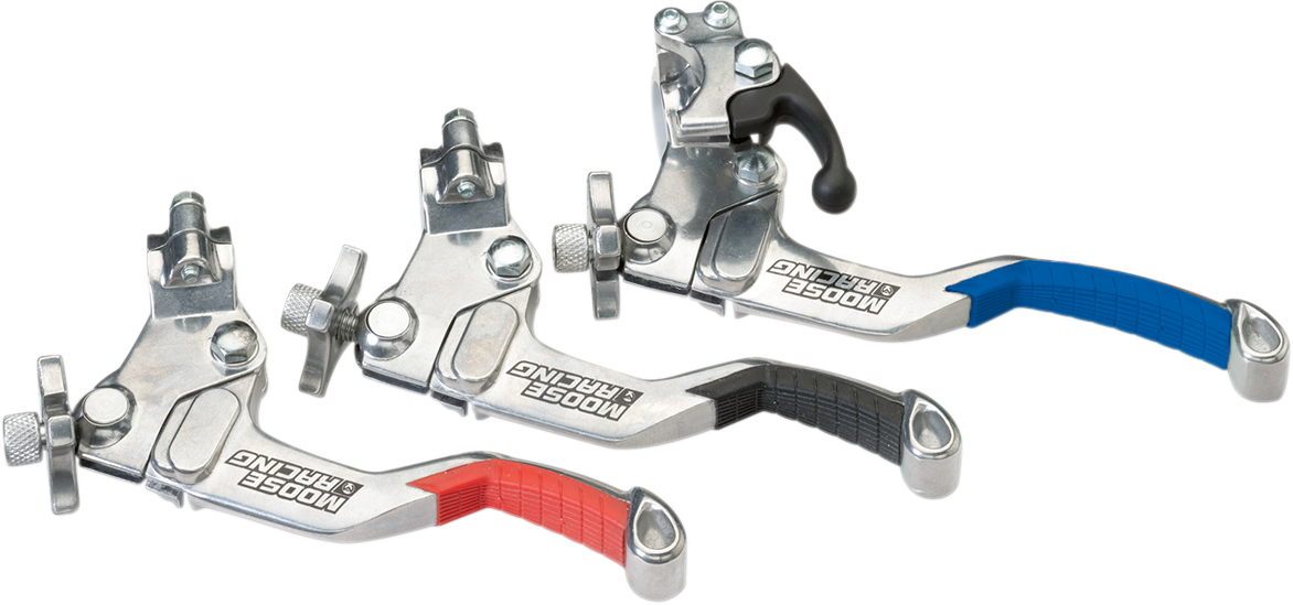 MOOSE RACING Lever Assembly - EZ3 - Standard - Blue OO220-003