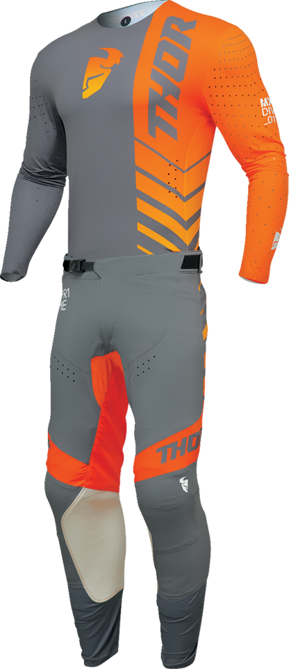 THOR Prime Analog Jersey - Charcoal/Orange - Medium 2910-7690