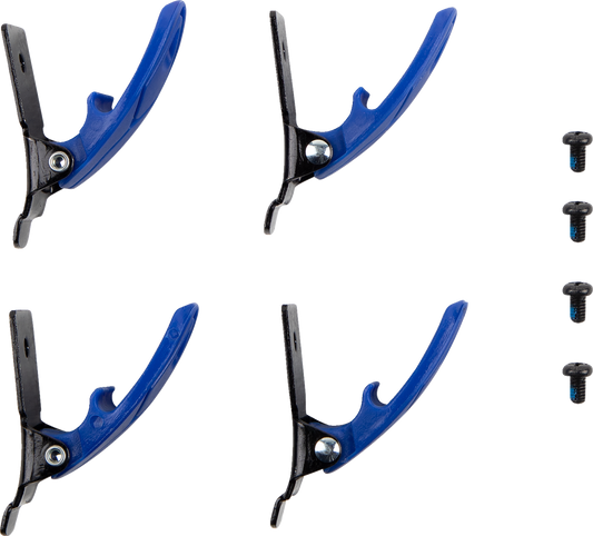 MOOSE RACING Qualifier Boot Buckle Kit - Blue 3430-1010