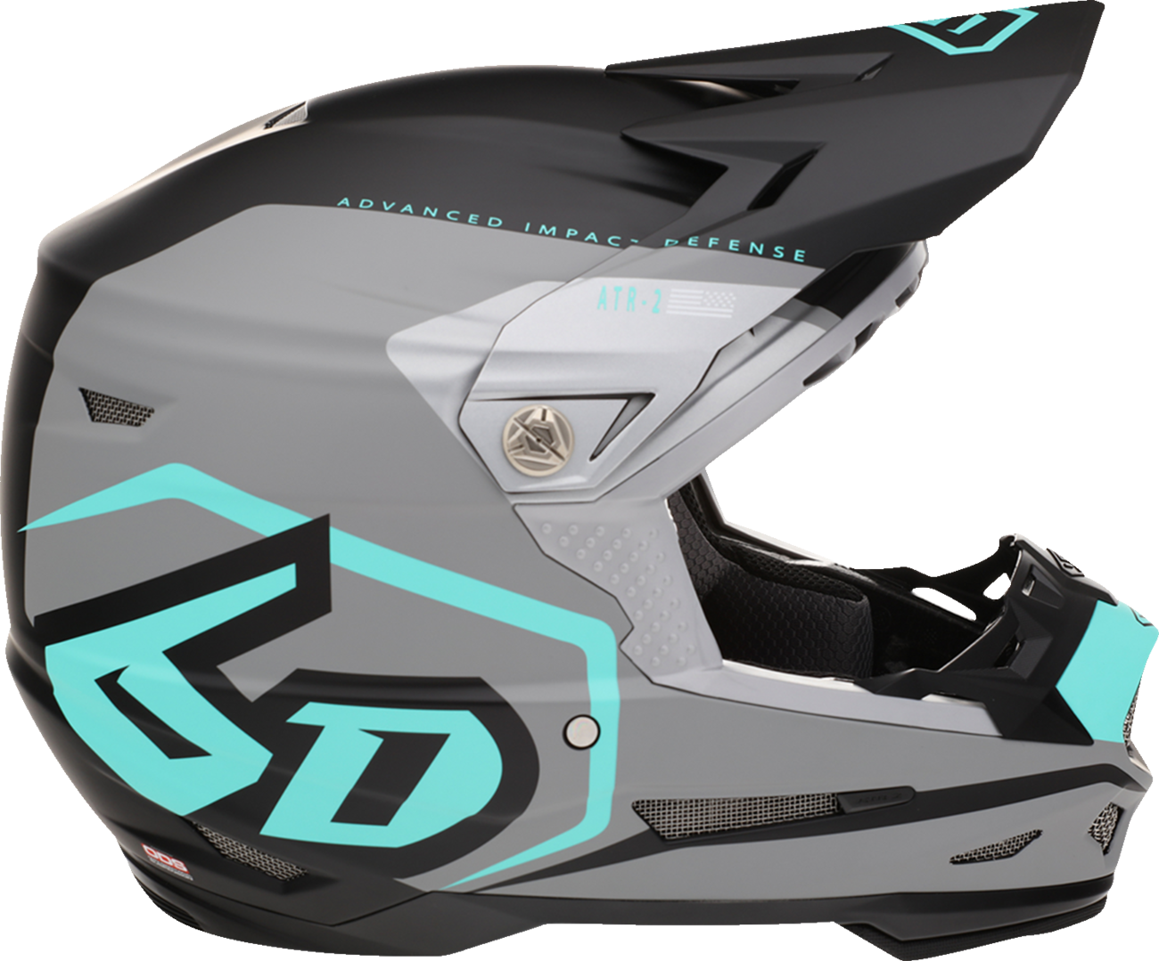 6D ATR-2 Helmet - Delta - Teal - 2XL 12-3409